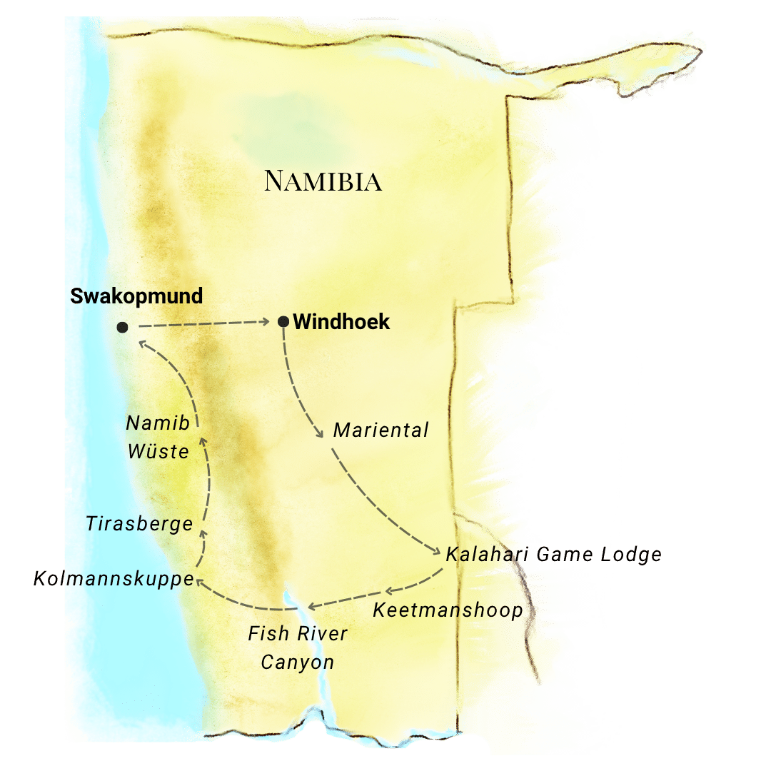 Namibias-Traumlandschaften_karte