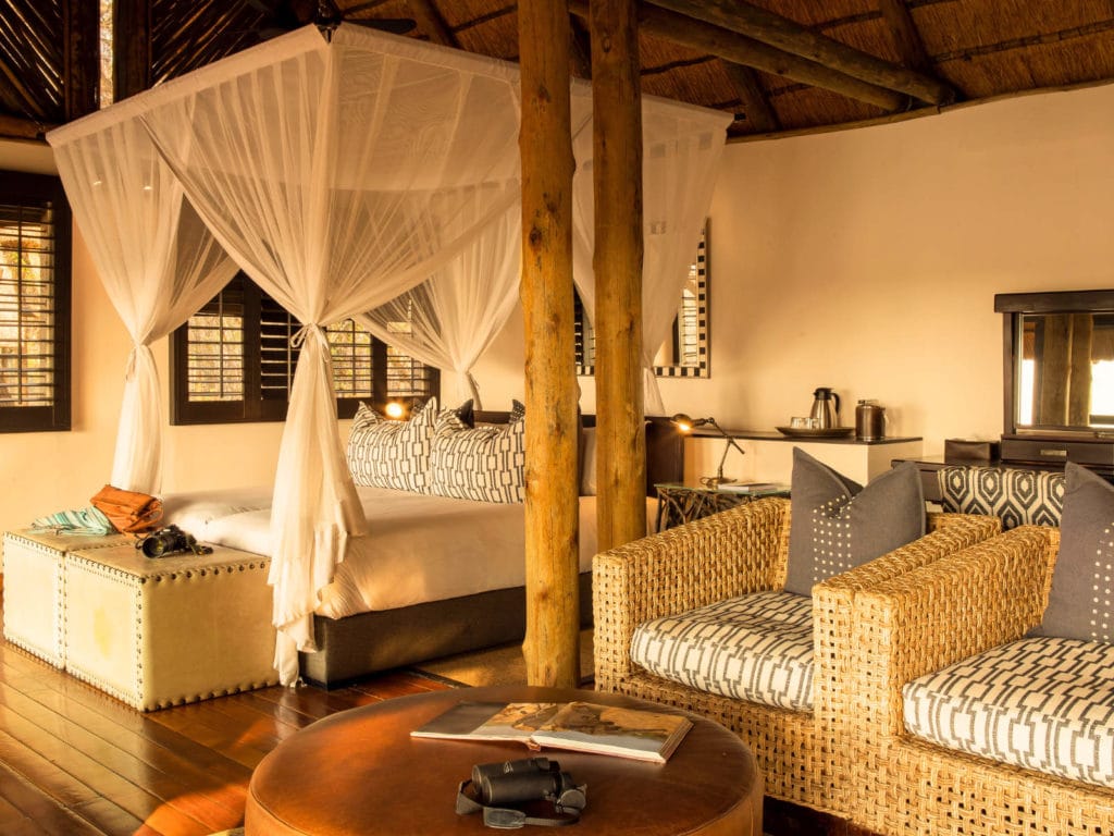 Savuti Safari Lodge Schlafzimmer