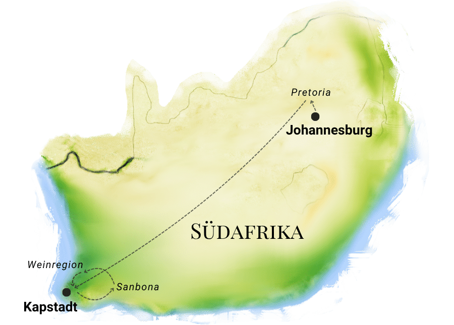 luxuszugreise-rovos-rail-sudafrika_karte
