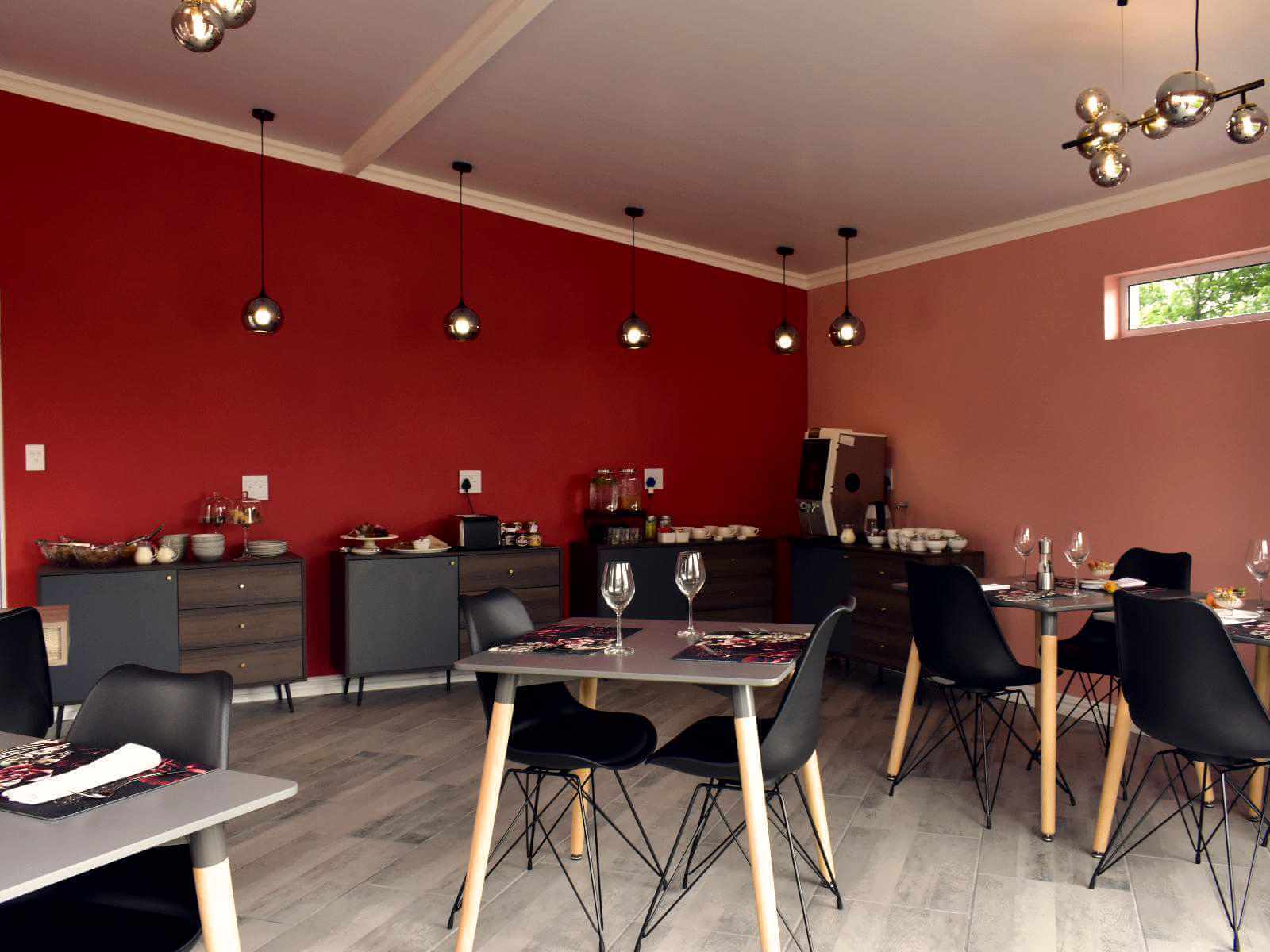 Essbereich mit Buffette