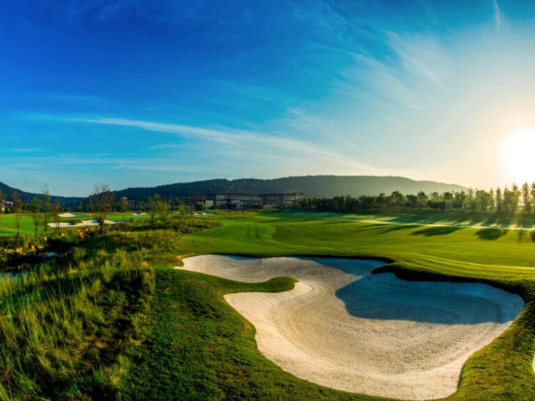 Golfreise_Landing