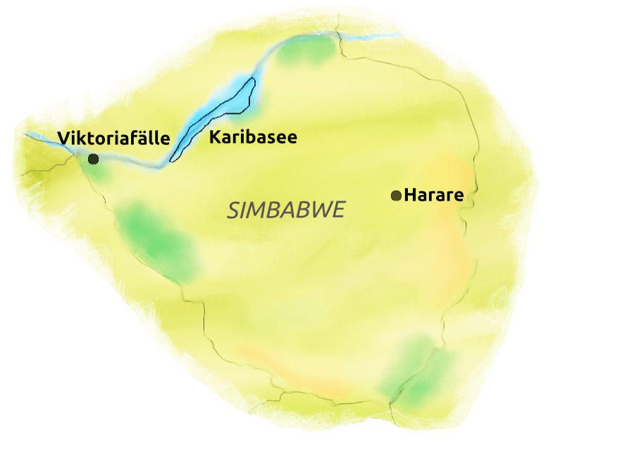 Karibasee Karte