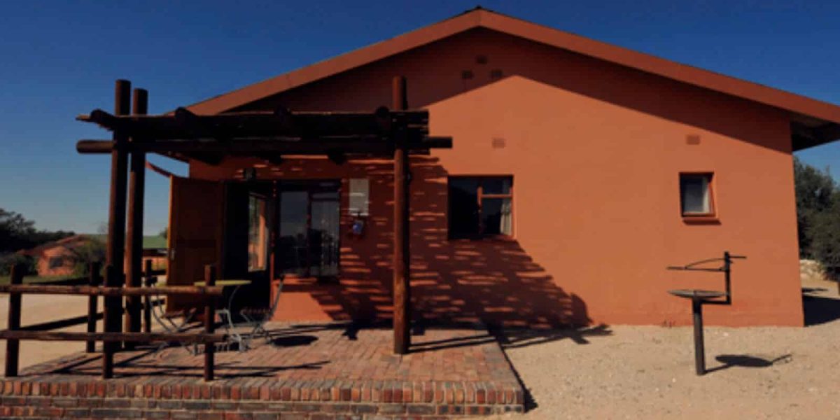 Chalet im Sand